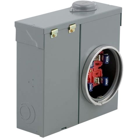 home depot electrical meter box|residential electric meter socket.